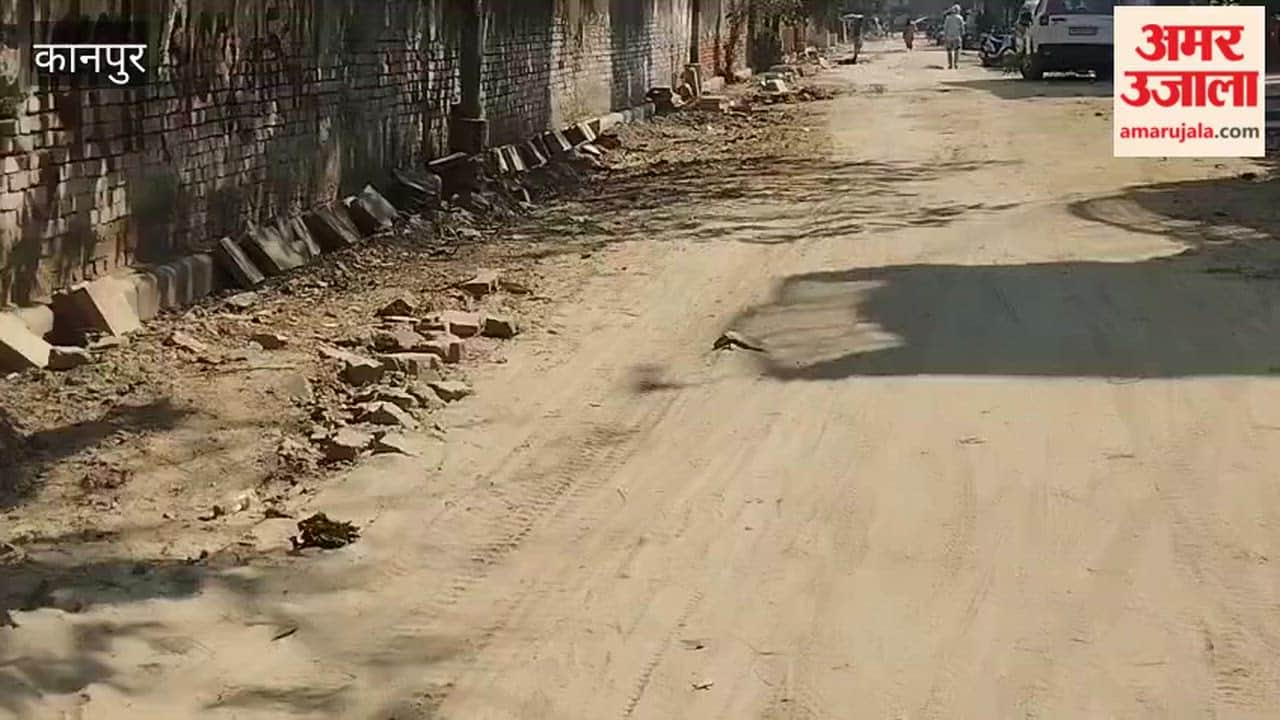 Kanpur: Roads dug up and left unfinished, causing inconvenience to commuters