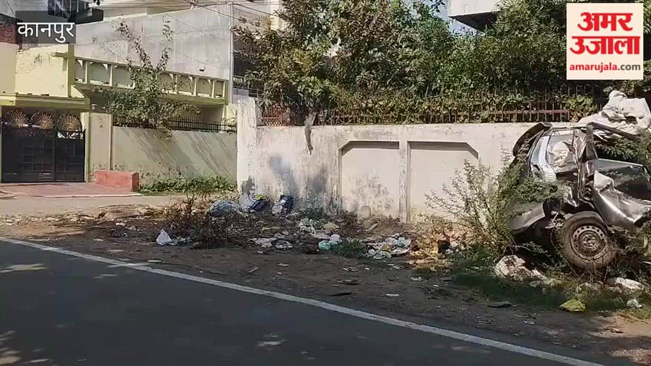 Kanpur: Piles of garbage make morning walks difficult for residents