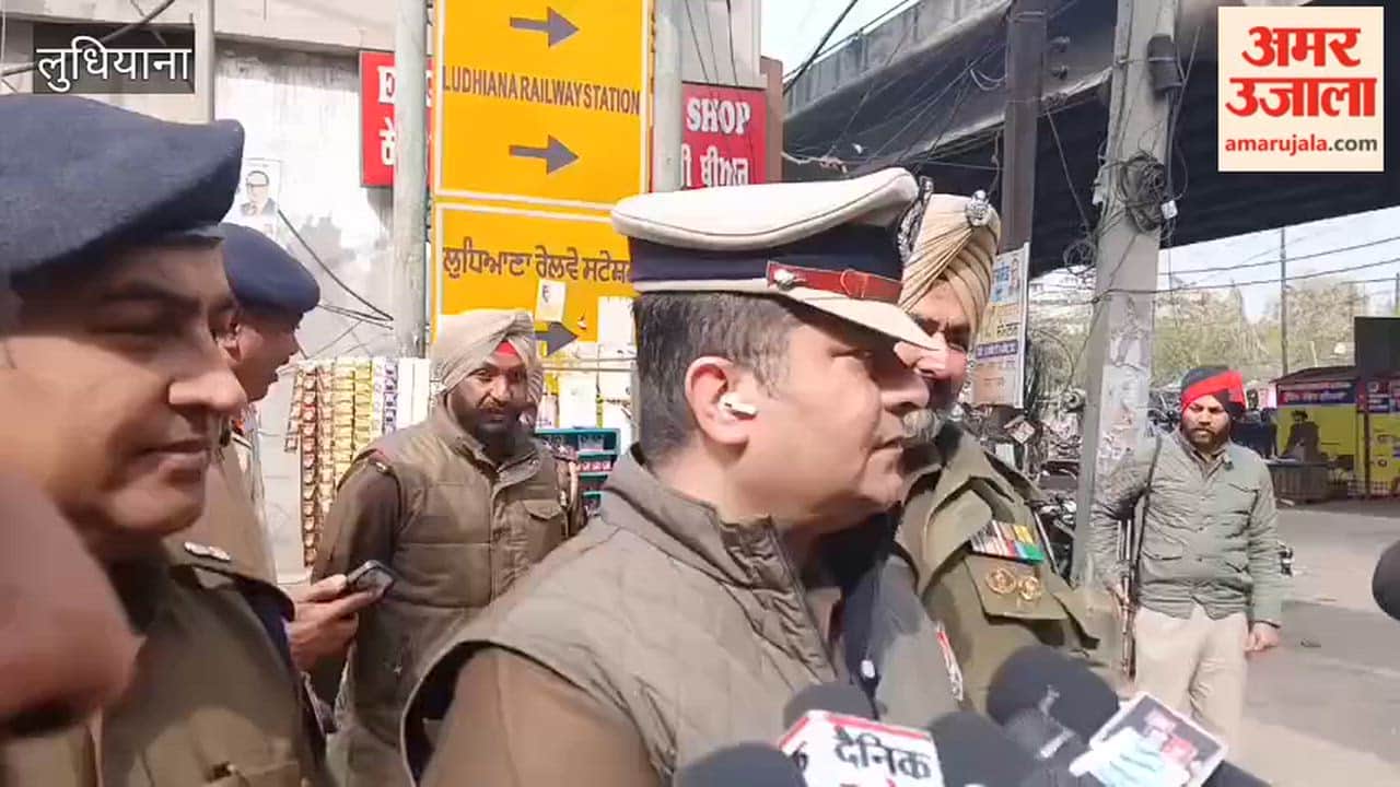 Operation Prahar-2.0 in Ludhiana Police Commissioner Swapan Sharma present during the blockade