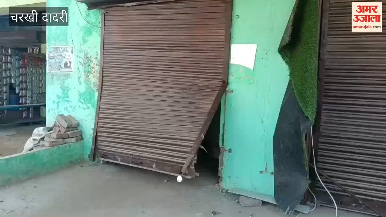 In Rawaldhi, Charkhi Dadri, thieves targeted a hardware store during the night, stealing cash and goods worth lakhs of rupees.