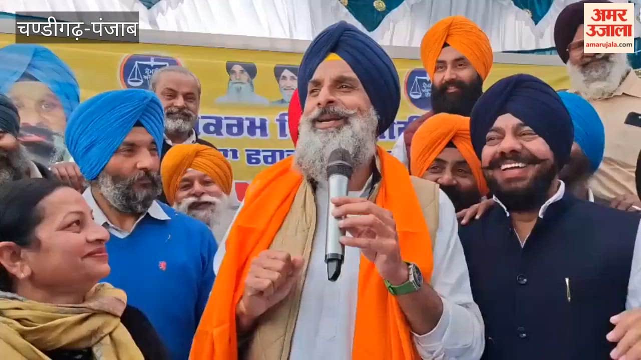 Bikram Majithia received a grand welcome in Phagwara