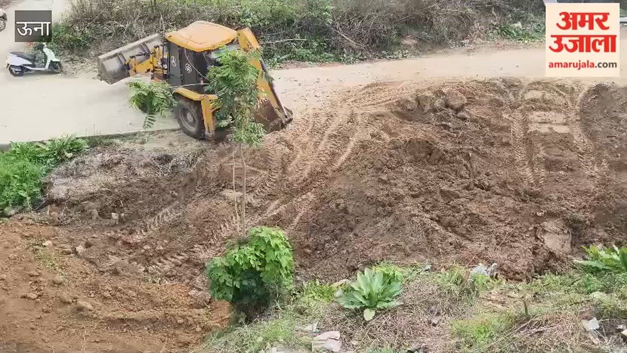 Una Construction work on the gurdwara danga in Dangoli has begun