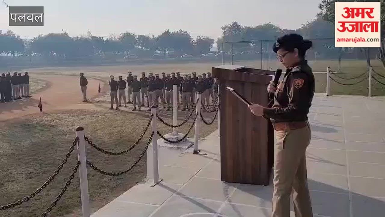 Constable Gaurav secured first position in the jumping competition