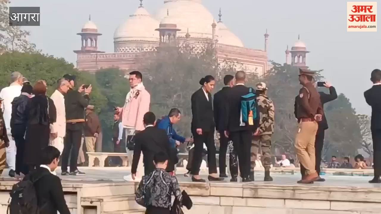 Thailand Princess Visits Taj Mahal and Agra Fort Amid Tight Security