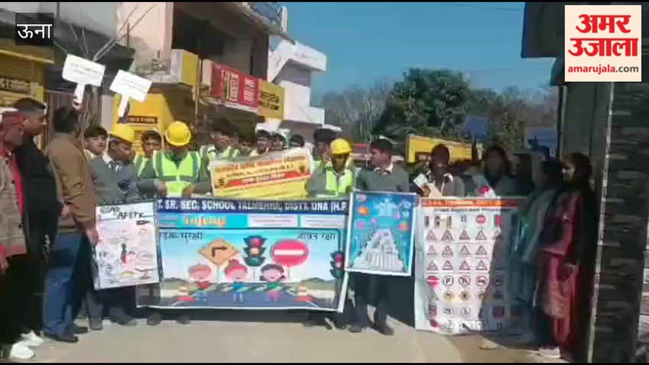 Una One day road safety awareness program organized at Talmehada School