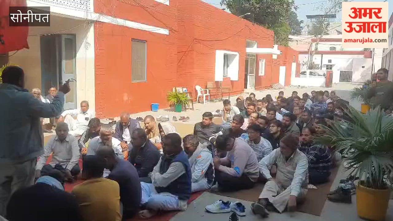 PWD workers staged a protest demanding their demands