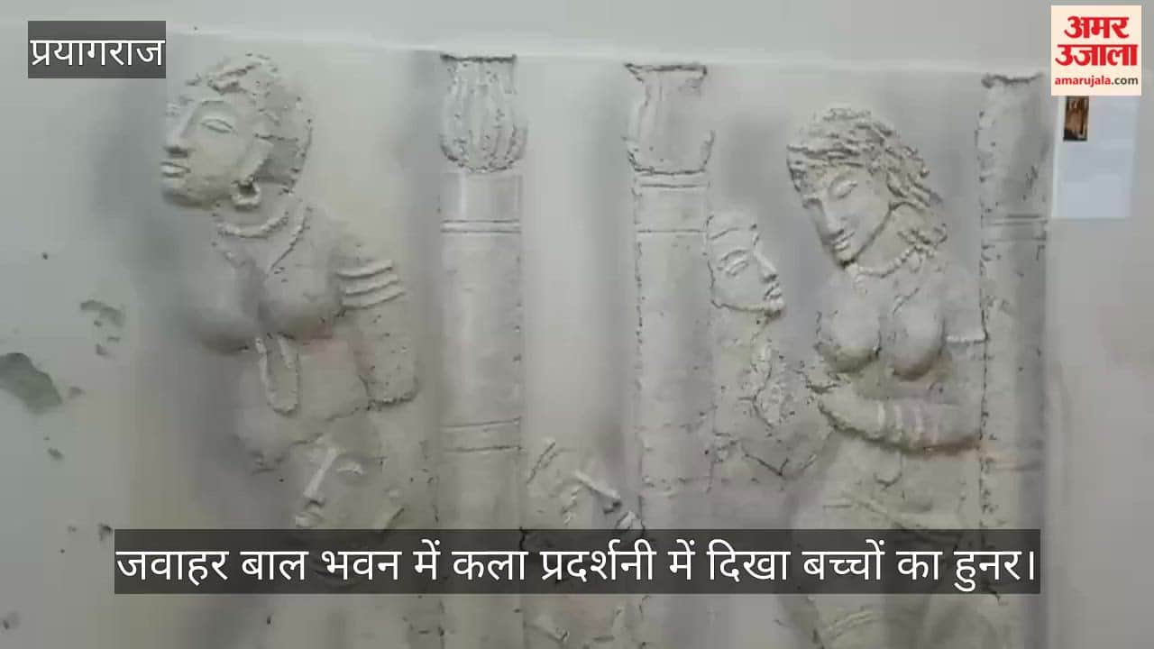 The art exhibition at Jawahar Bal Bhavan showcased the talent of children.