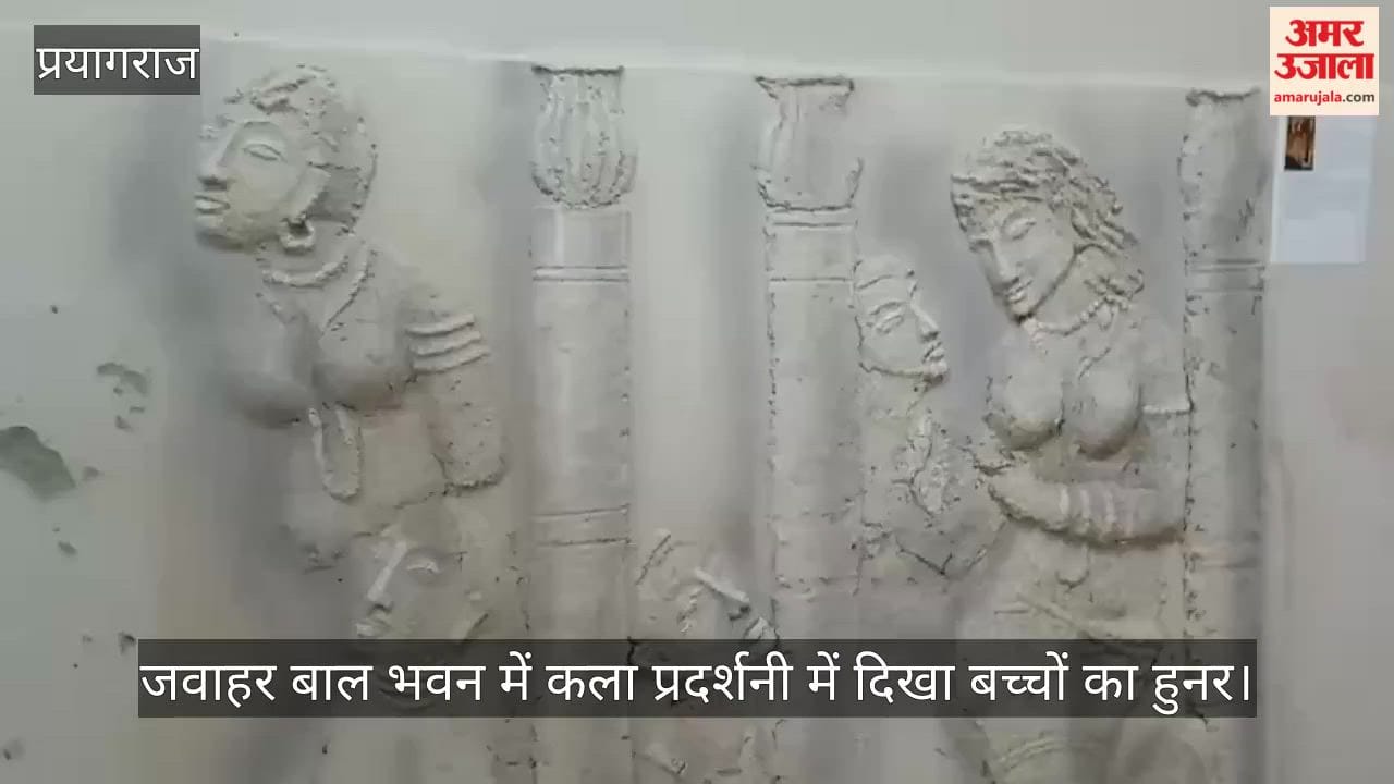 The art exhibition at Jawahar Bal Bhavan showcased the talent of children.