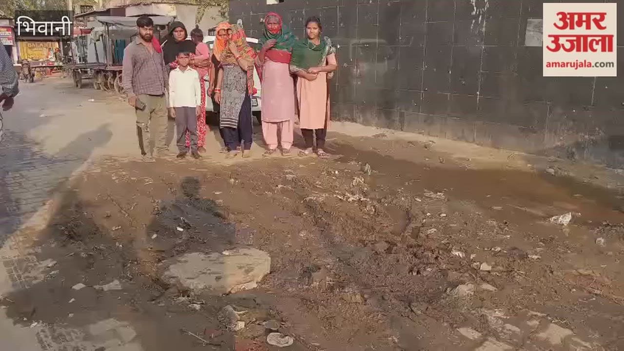 Loharu public toilet plumbing damaged