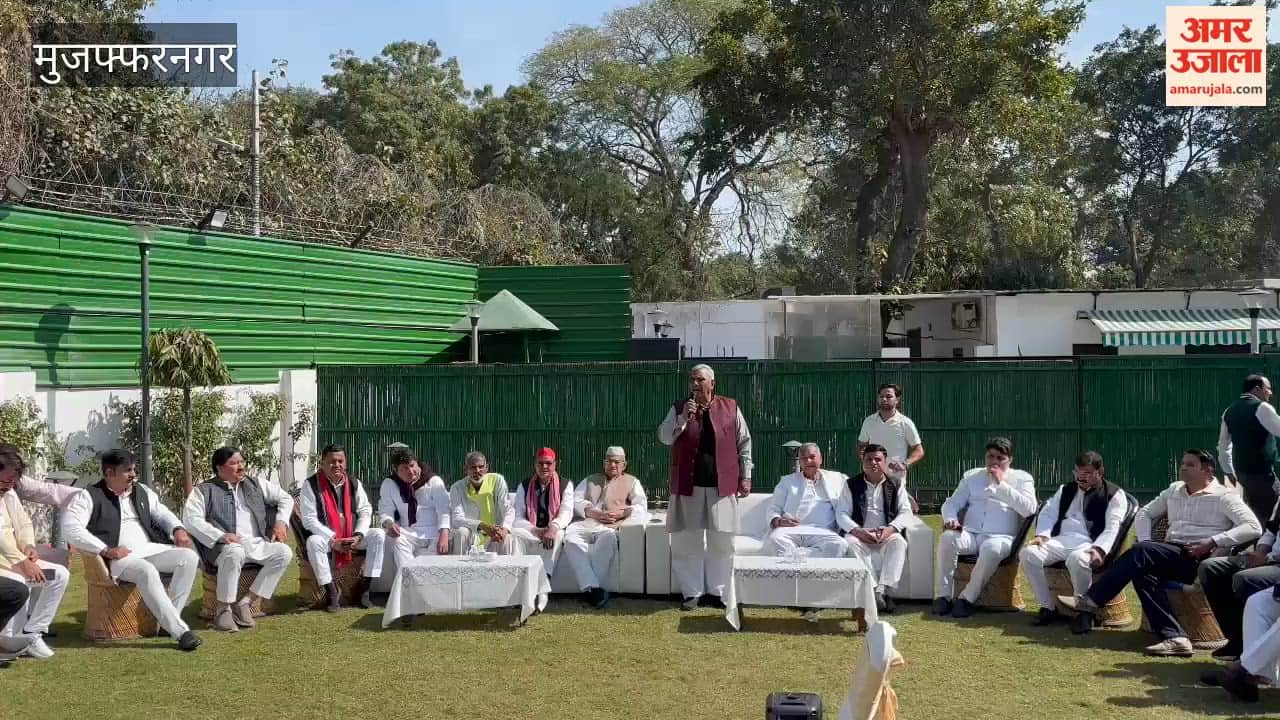 Discussion on 2027 in Delhi... Ransingha will be played in Taal Katora, meeting held at the residence of SP MP Harendra Malik