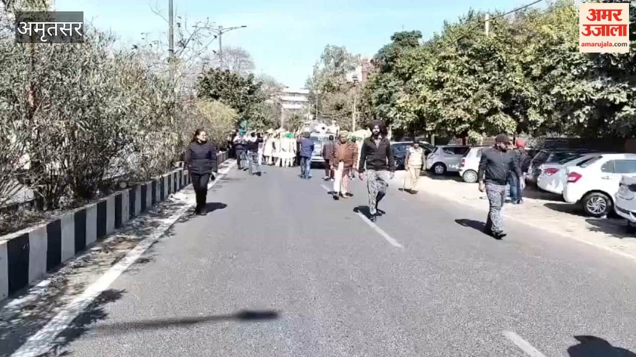 Farmers protest in Amritsar against the US-India trade deal