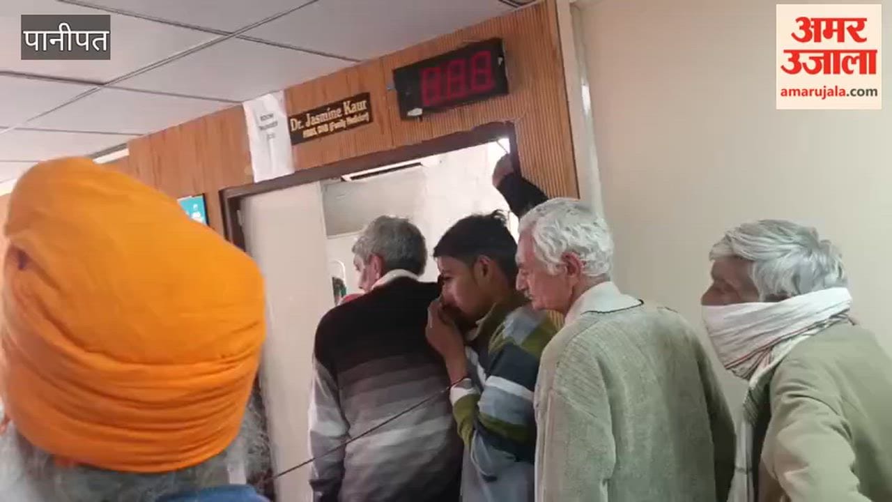 In Panipat, excessive use of mobile phones and computers in the same position is increasing vertigo among the youth.