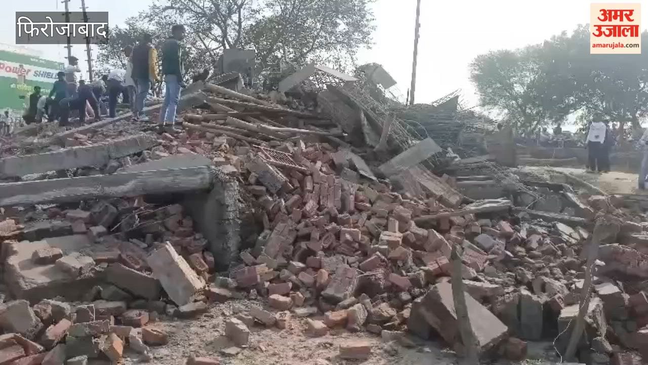linter of under-construction house collapses in firozabad, girl dies