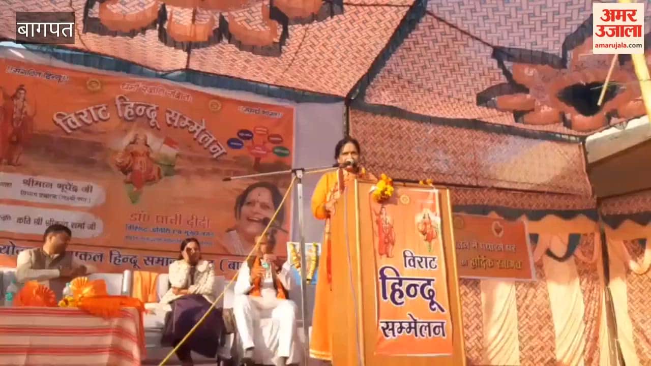 "If Hindus decrease, you will die; no one will survive," said Sadhvi Prachi from the stage at the Virat Hindu Sammelan.