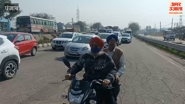 फगवाड़ा-लुधियाना नेशनल हाईवे जगह-जगह से टूटा