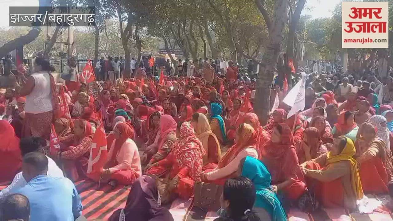 Various organizations went on strike in Jhajjar
