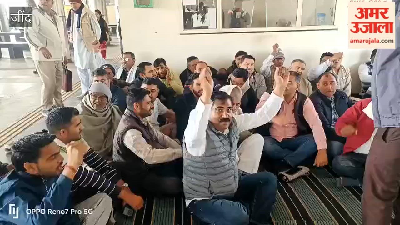 Roadways workers protest in Jind