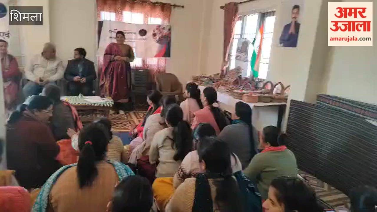 Shimla Training concludes with exhibition of pine needle products in Banuti, women share experiences