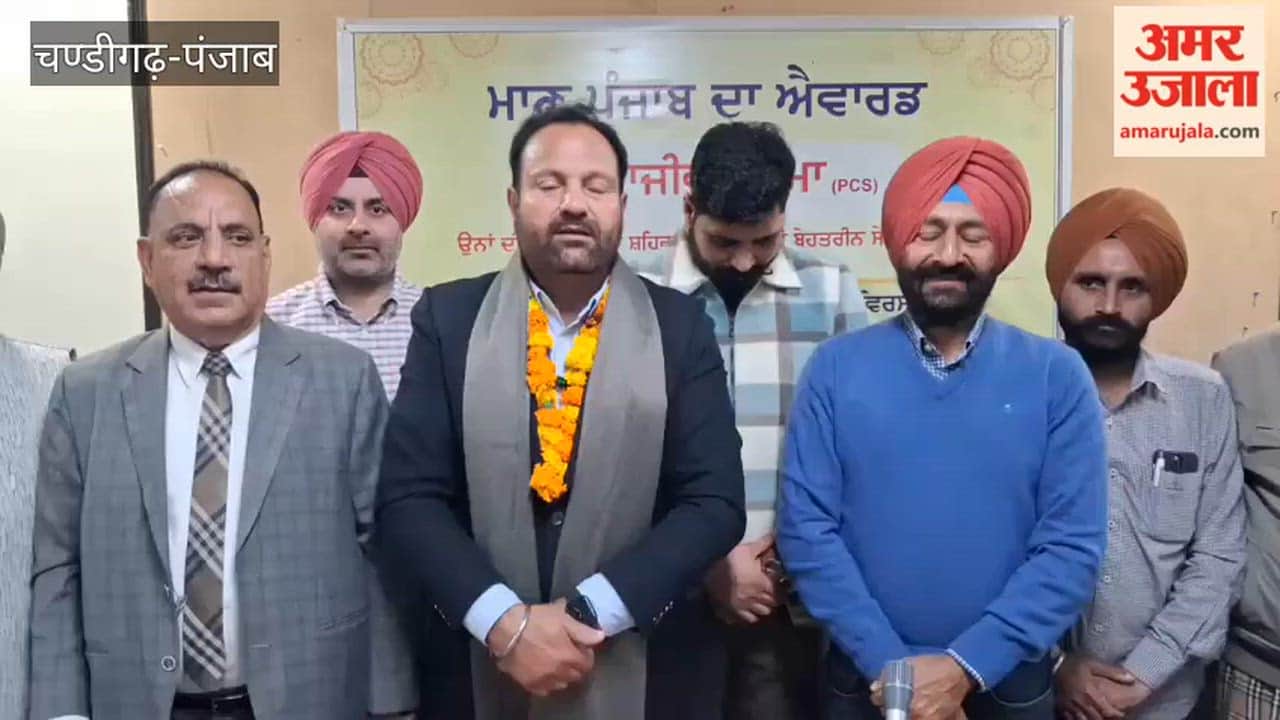 Rajiv Verma honoured with Man Punjab Da Award