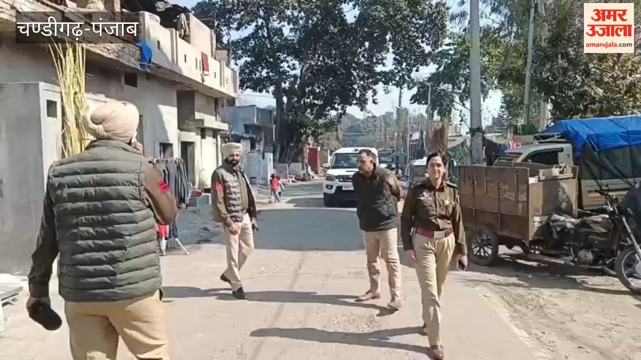 फगवाड़ा के इंडस्ट्रीयल एरिया और छज्ज कॉलोनी में पुलिस ने की चेकिंग