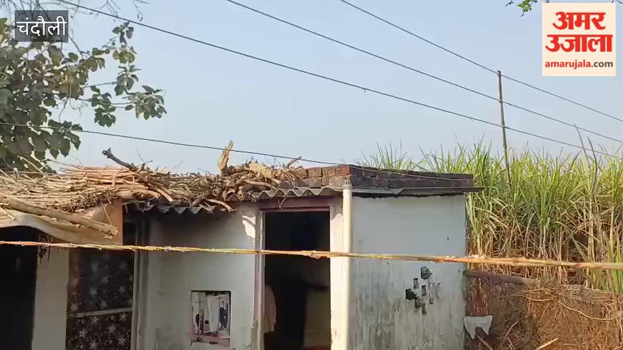 440-volt wire hangs from house in Ramdattpur village in Tanda Kala area
