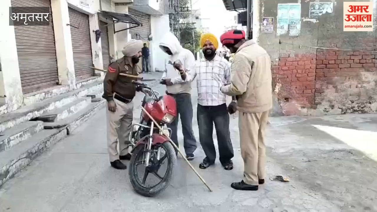 Special checking drive in Amritsar Rural police tightening noose on gangsters