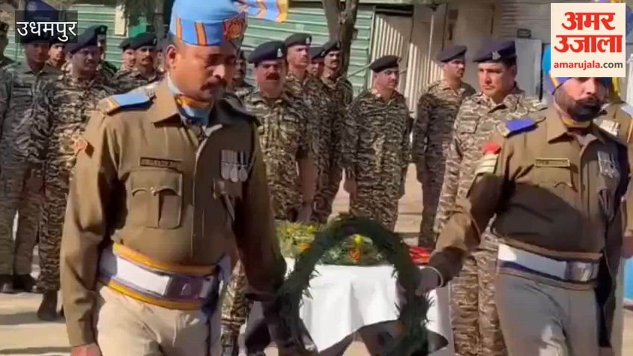 CRPF 137th Battalion Udhampur paid heartfelt tribute to the immortal martyrs of Pulwama.