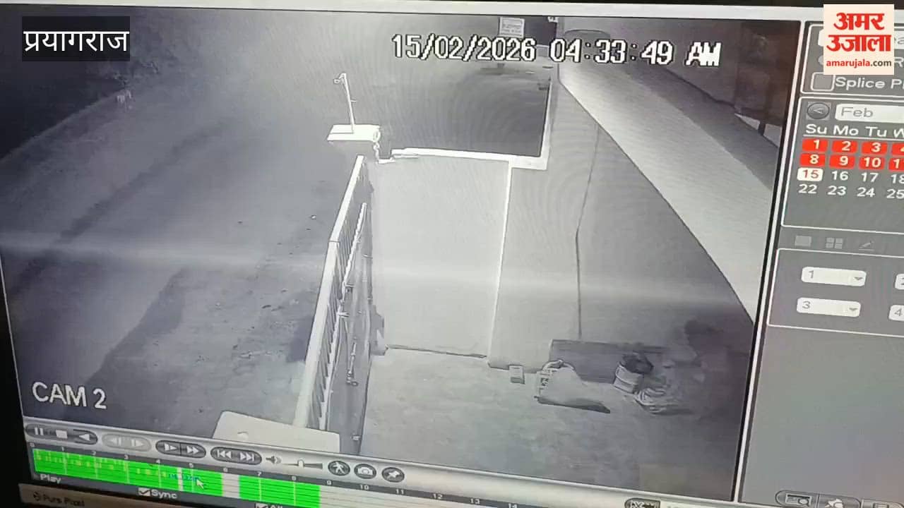 Lakhs stolen from the house of the driver of the Directorate of Education, incident caught on CCTV