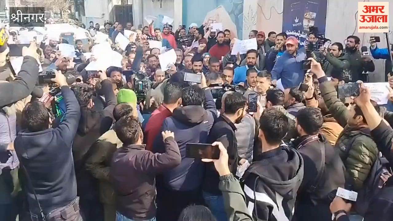 Demand for regularisation of daily wagers, protest at NC headquarters