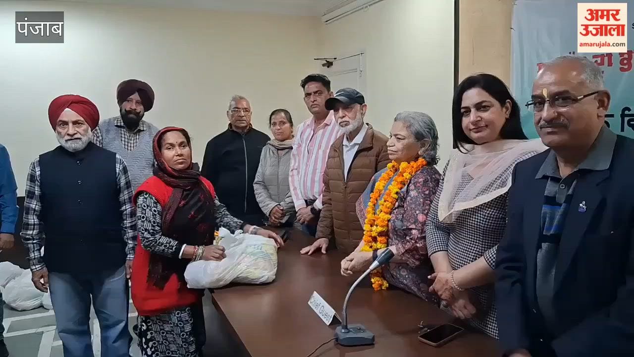 Sarbat Da Bhala Foundation distributed ration to the needy.