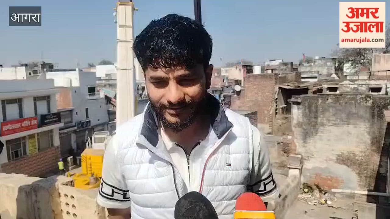 How this accident happened during the construction of Agra Metro local youth told