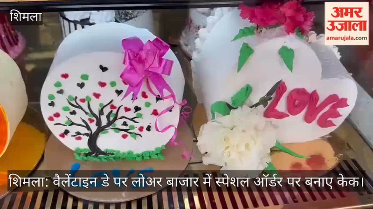 Special order cakes made in Lower Bazaar on Valentine's Day