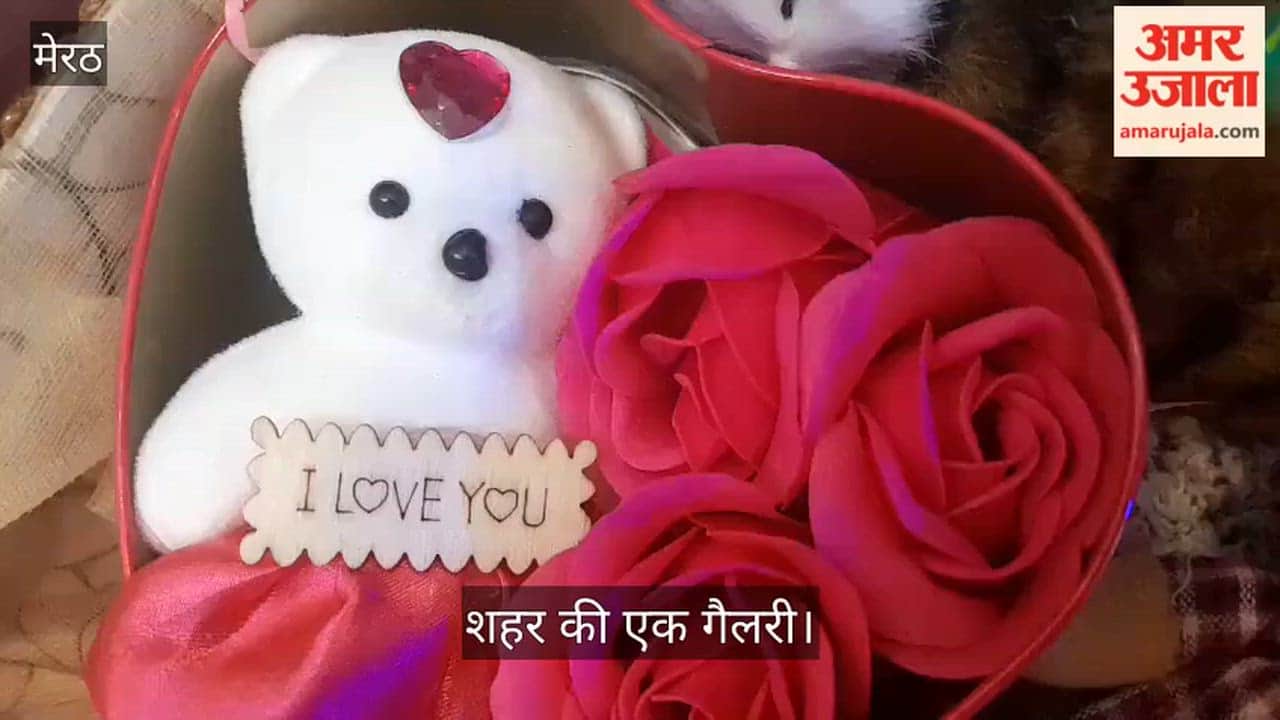 Meerut: Decorated gifts for Valentine's Day