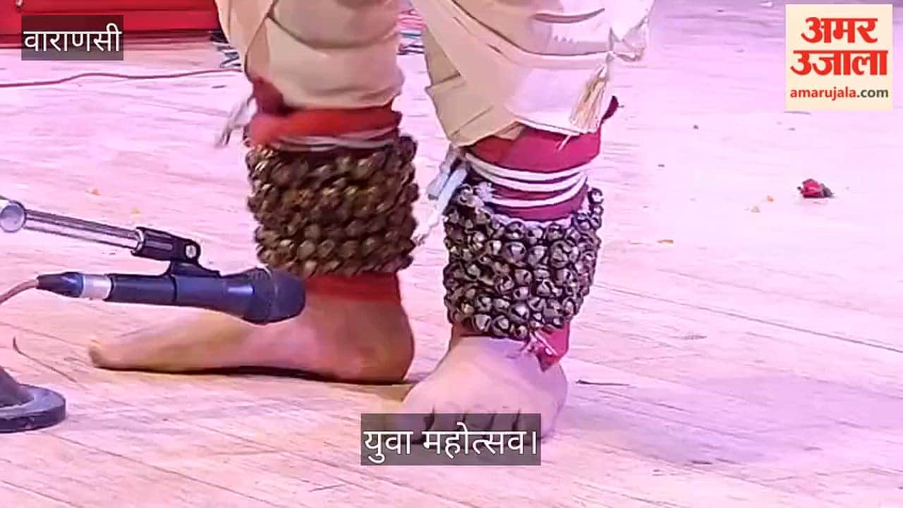 Rudra Shankar Mishra spectacular Kathak performance at Youth Festival