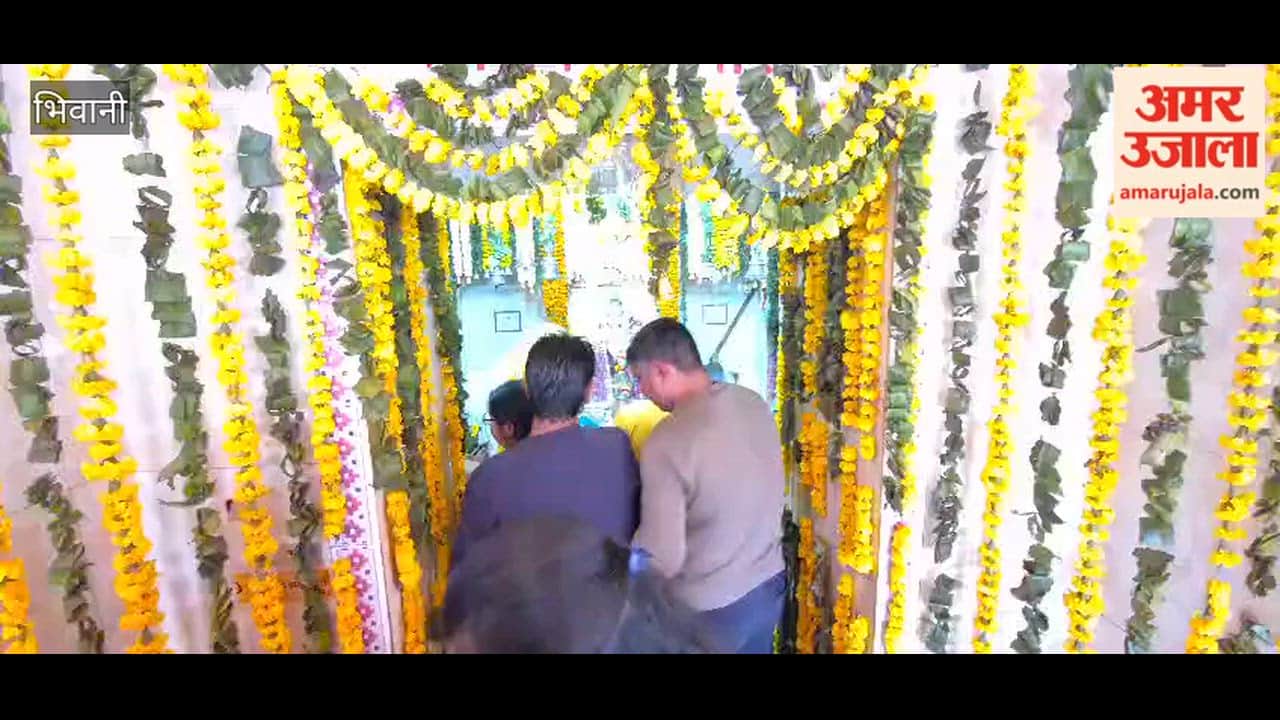 There was a rush of devotees in the temples on Mahashivratri in Bhiwani