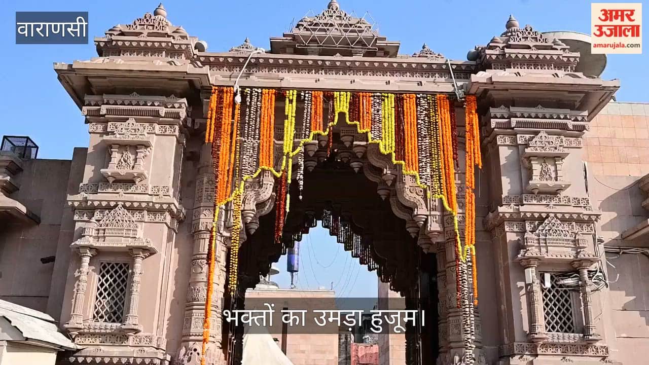 Crowd of devotees gathered to have darshan of Mahadev