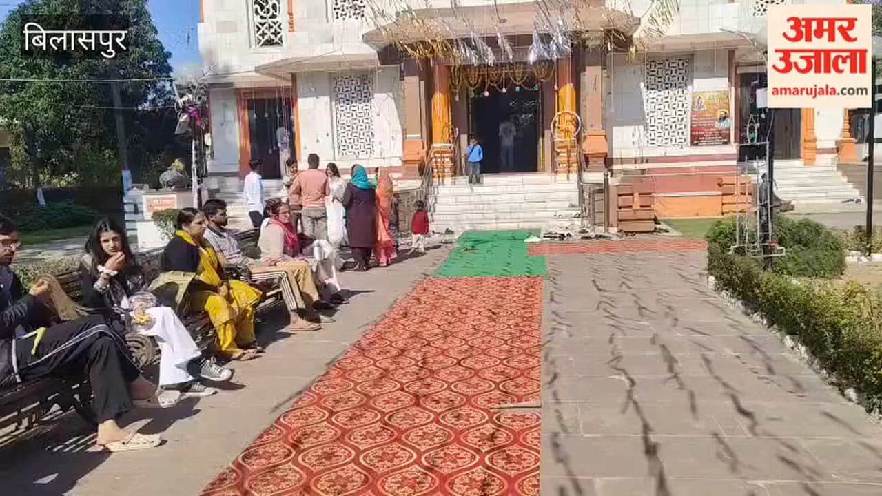 Bilaspur A flood of faith poured into Shiva temples on Mahashivratri