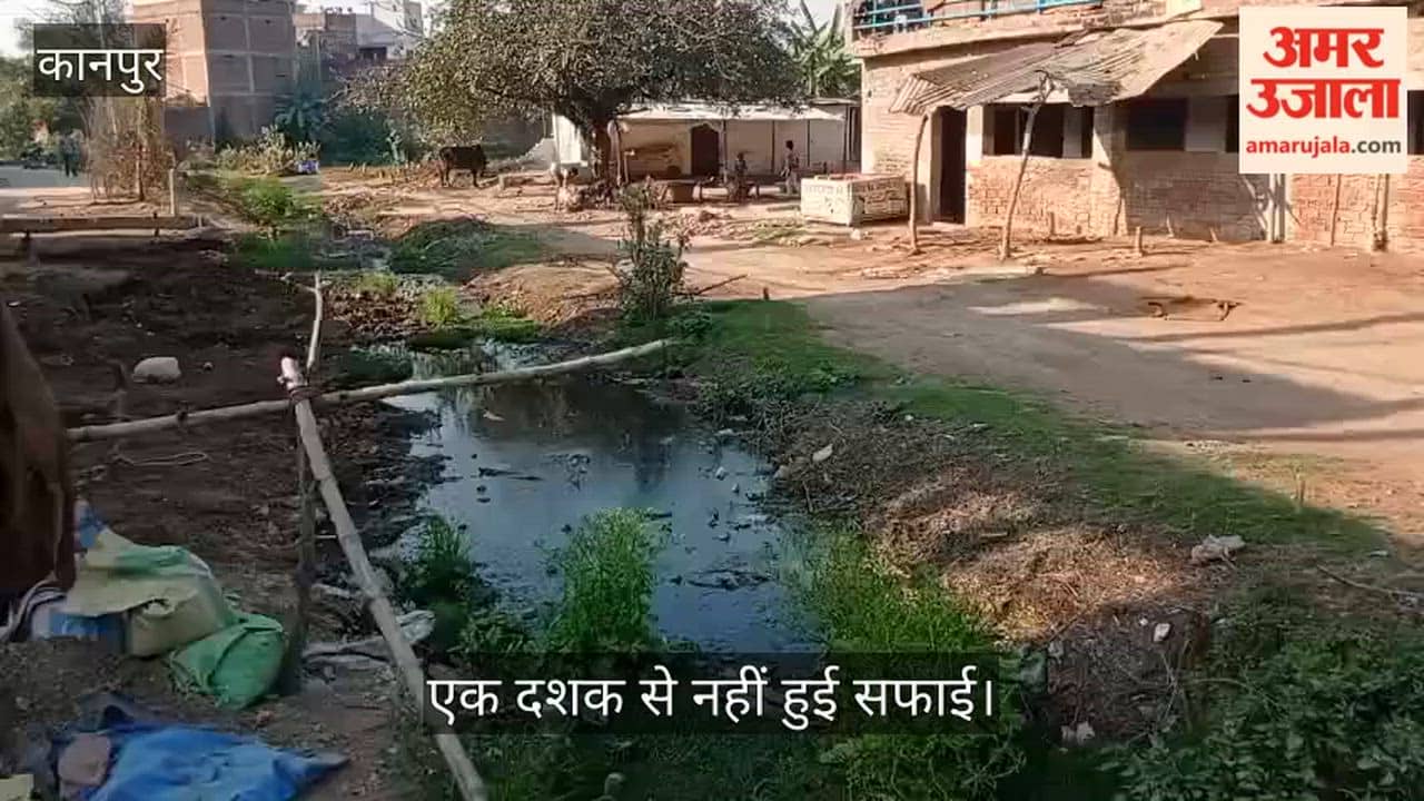 कानपुर: बदहाली के आंसू रो रही सिंचाई विभाग की पंप नहर; कूड़े और सीवर से सैकड़ों बीघे की सिंचाई ठप