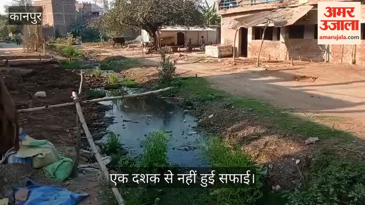कानपुर: बदहाली के आंसू रो रही सिंचाई विभाग की पंप नहर; कूड़े और सीवर से सैकड़ों बीघे की सिंचाई ठप