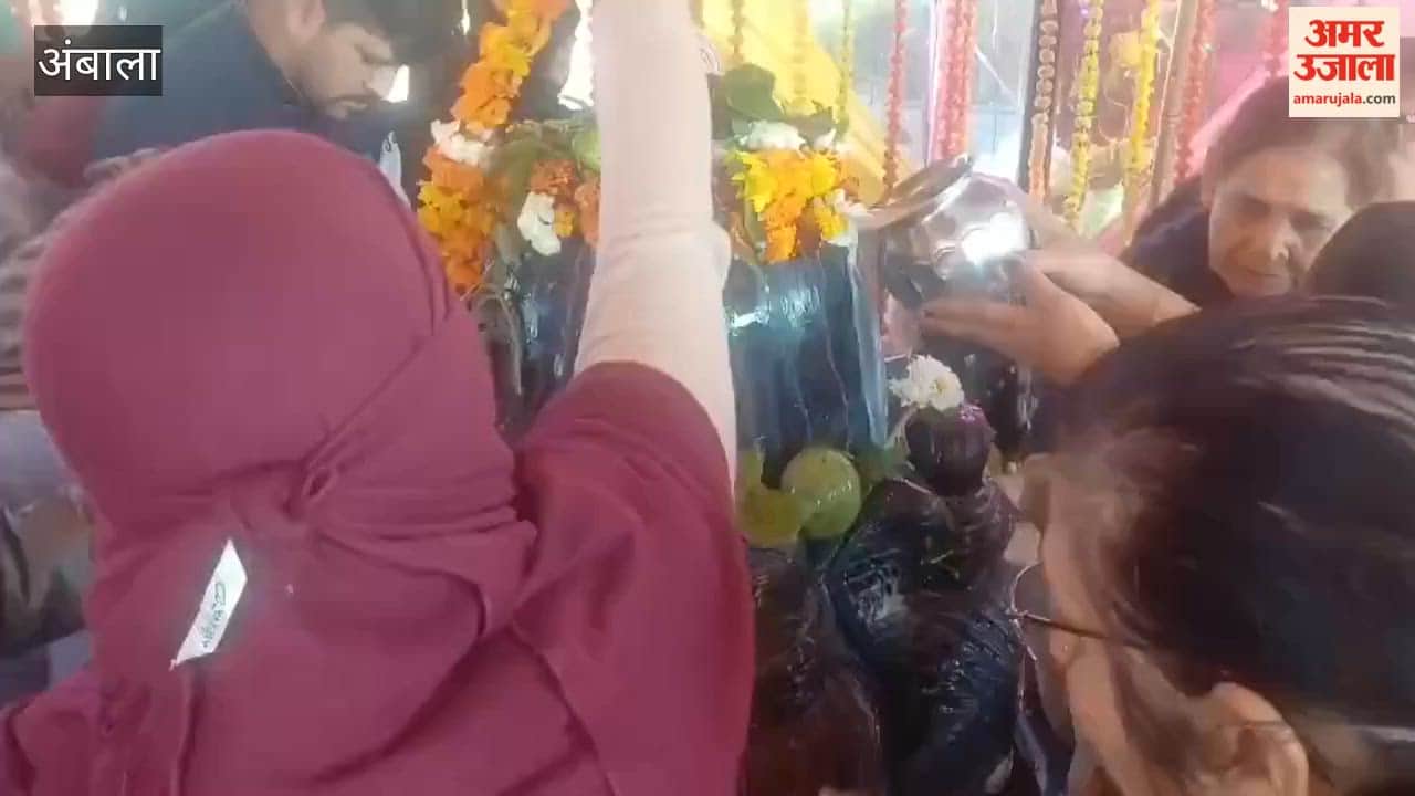 Crowds of devotees throng temples on Mahashivratri festival