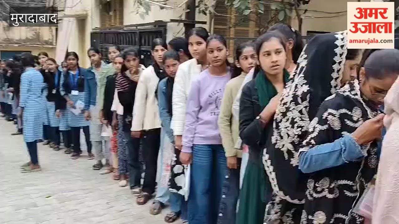 Moradabad board exams begin under strict supervision, Hindi paper on first day