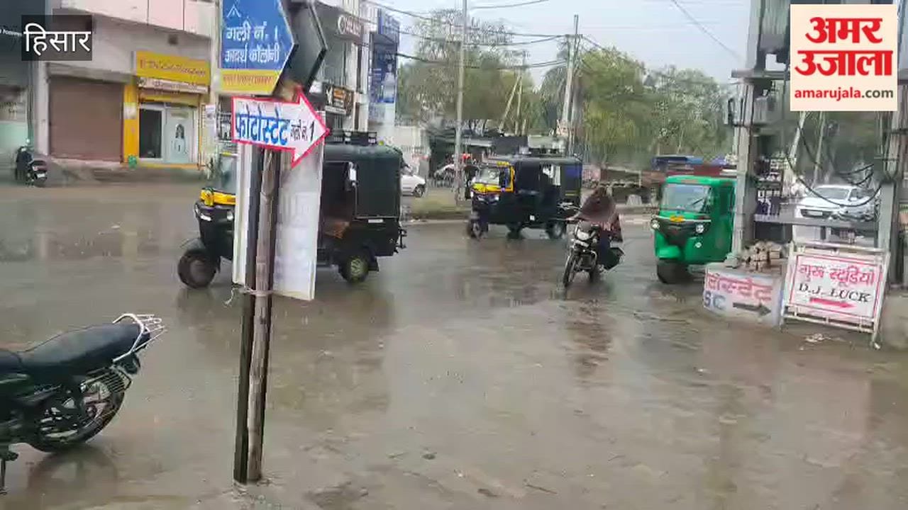 Drizzle makes the weather pleasant in Hisar, temperature drops