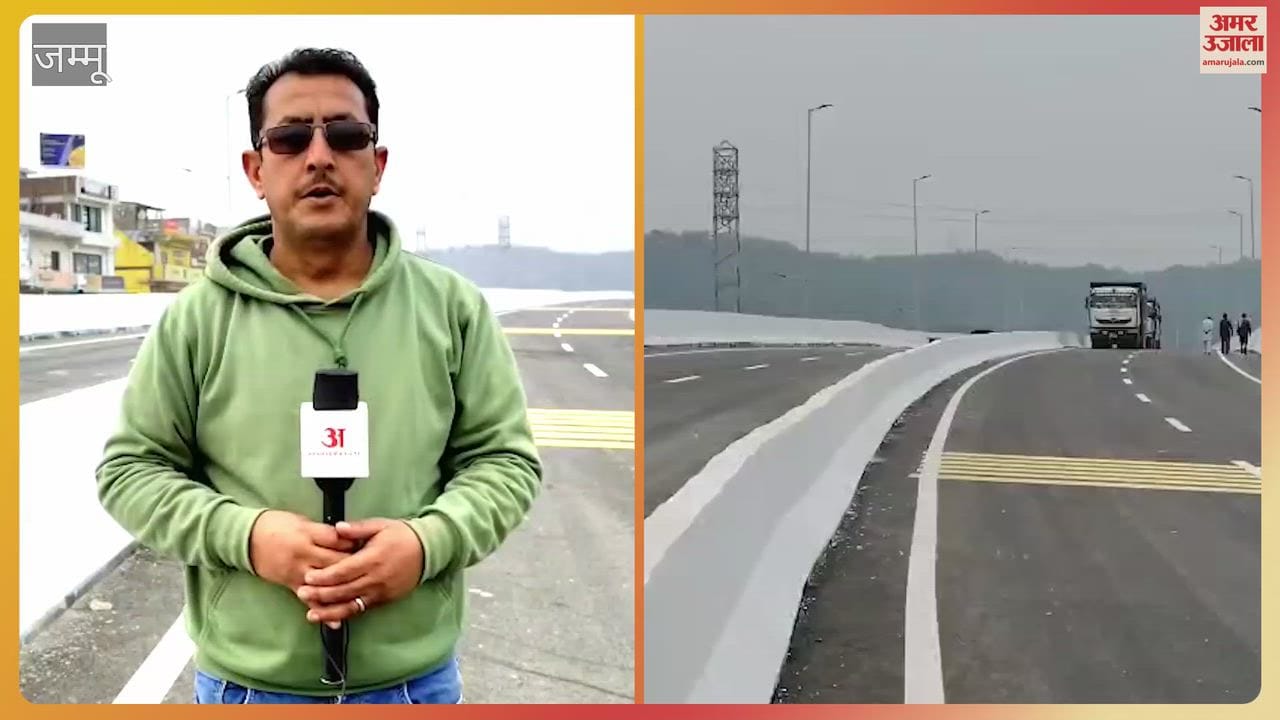 After a year and a half, the Basantar Bridge is ready and will open to vehicles in March.