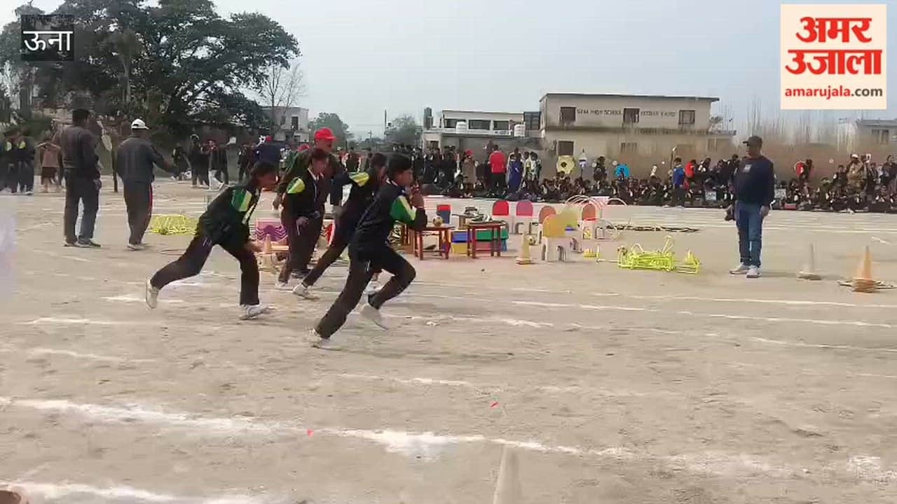 Una Annual sports competition organised at Gurukul Public Senior Secondary School