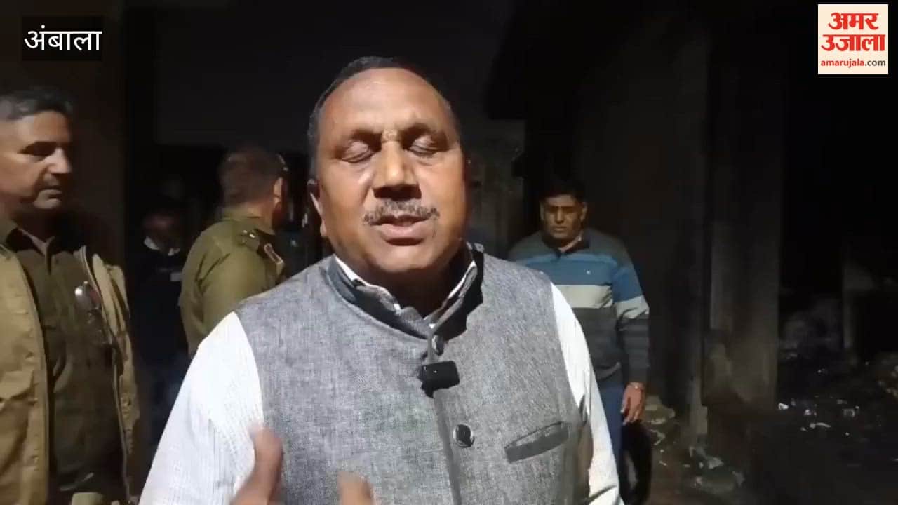 Fire breaks out in a closed warehouse of science equipment