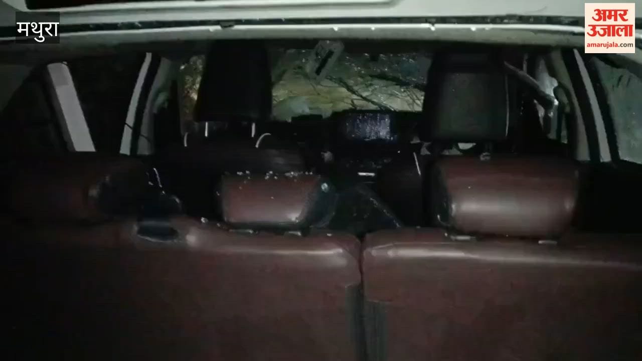 Four people died as car fell into canal in Mathura