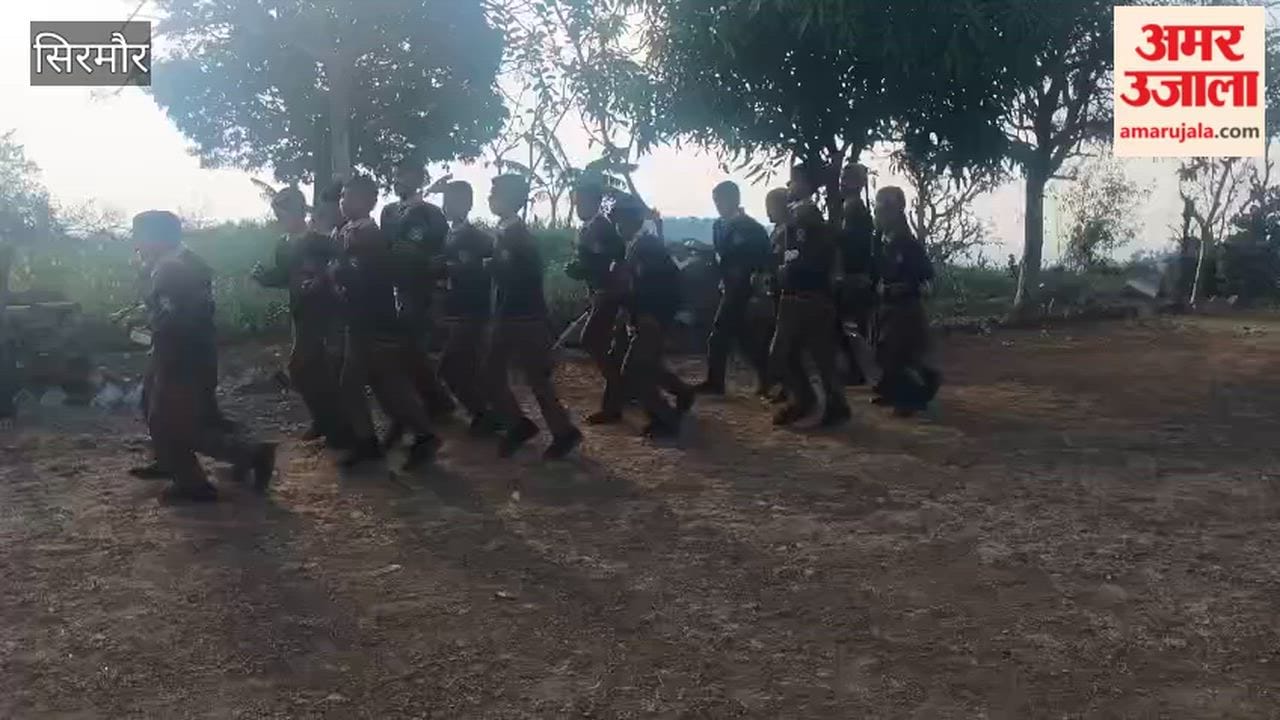 Sirmour New initiative of Bhambhi Bhanot School, morning activity increases children's enthusiasm for school