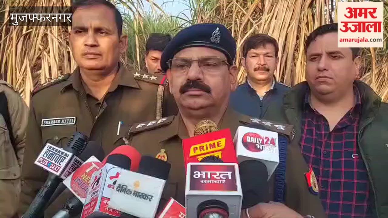 Muzaffarnagar: Criminals Amir and Samad, carrying a reward of 15,000 each, injured and arrested with weapons