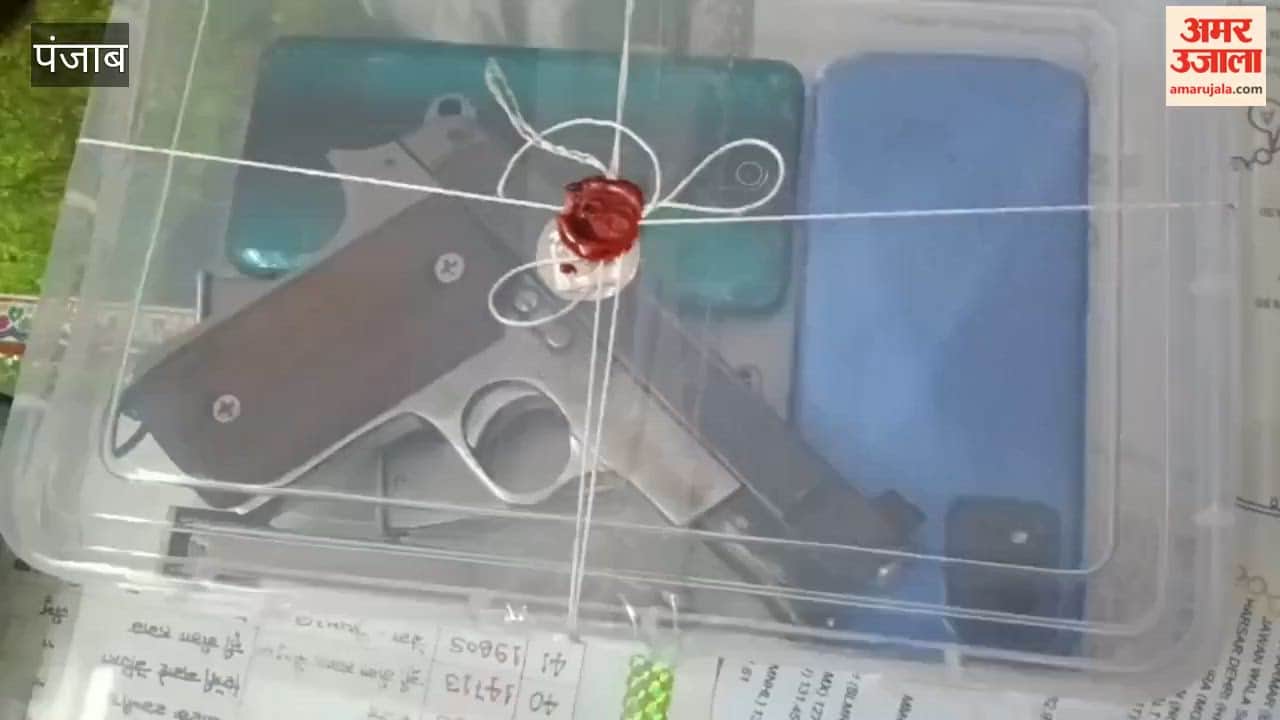 Pathankot Railway Police arrested a youth with a pistol.