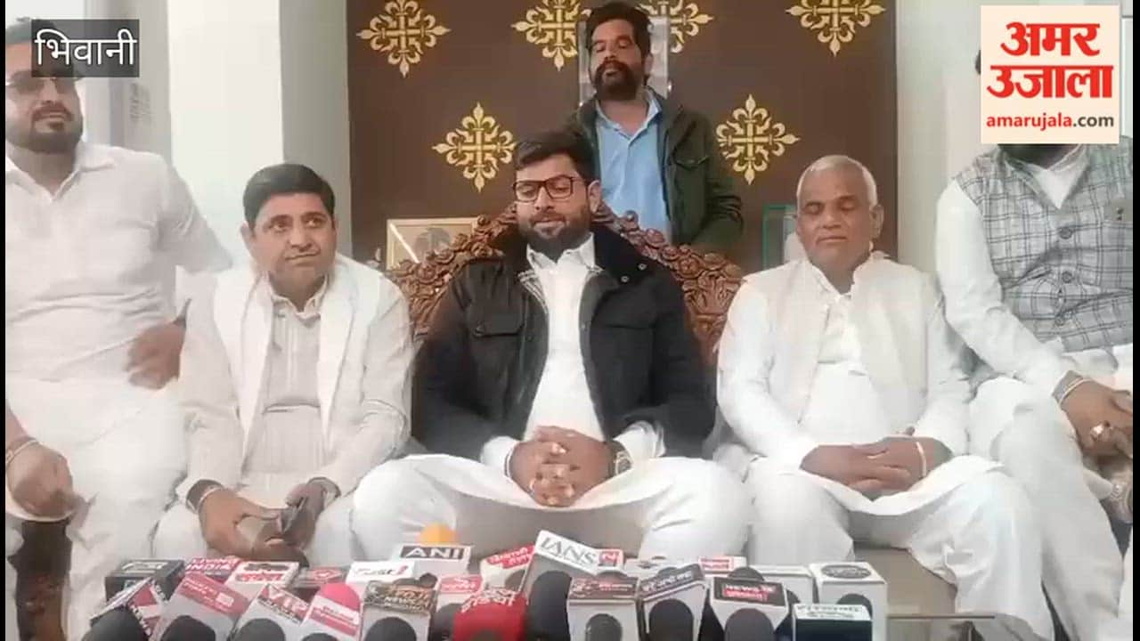 Digvijay Singh Chautala in Bhiwani surrounded the Haryana government over law and order